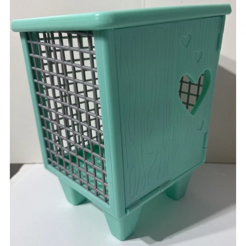 2016‎ American Girl  Rabbit HUTCH With Carrot Water Bottle Wellie Wishers DNG51
